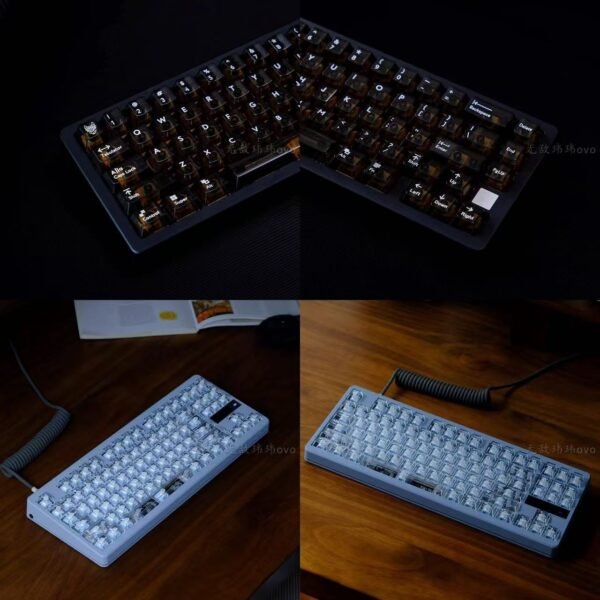 Fully transeparent PC Soild Color KeyCaps - Image 4